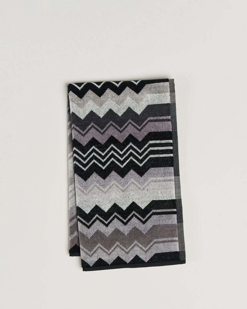 Missoni Home Giacomo Hand Towel 40x70cm Multi Black – Musta