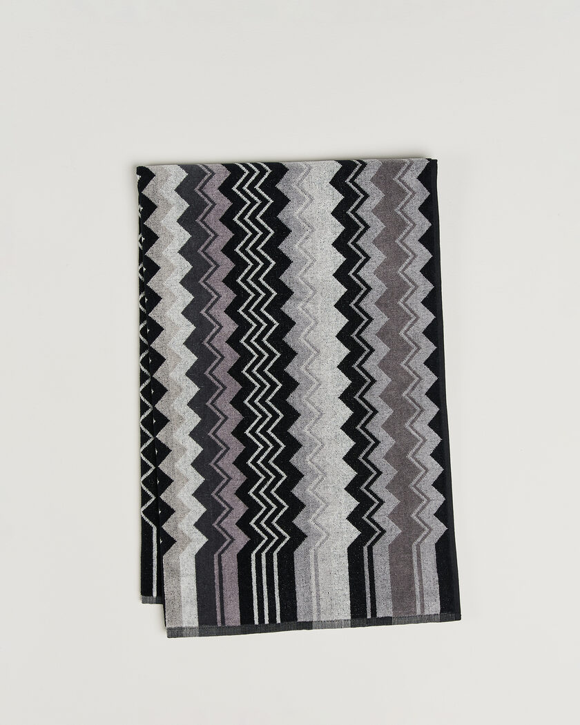 Missoni Home Giacomo Bath Towel 70x115cm Multi Black – Musta