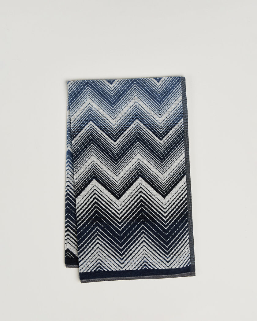 Missoni Home Marea Bath Towel 100x60cm Multi Blue – Sininen