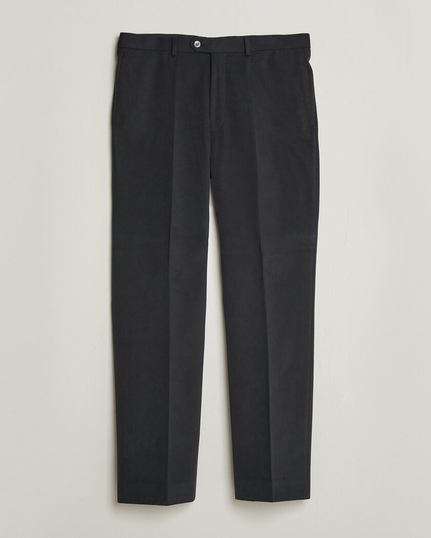 Oscar Jacobson Del S Trousers Black – Musta