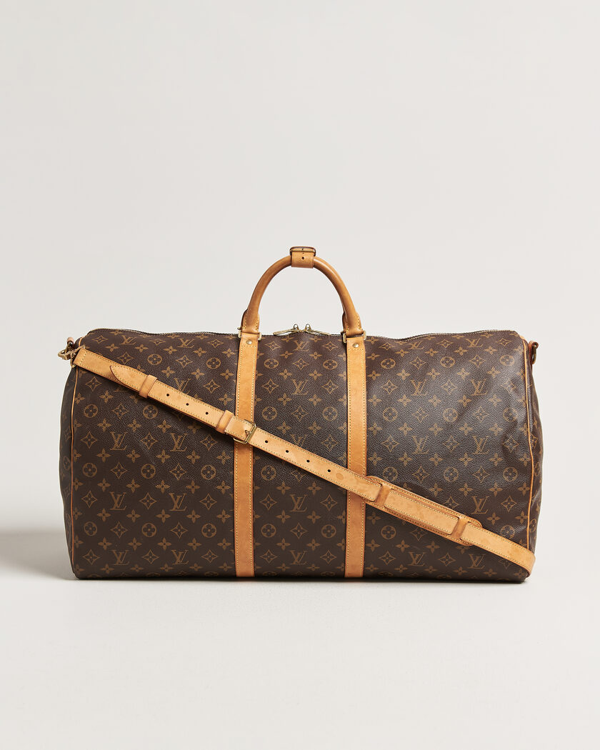 Louis Vuitton Pre-Owned Keepall Bandouliére 60 Monogram – Ruskea