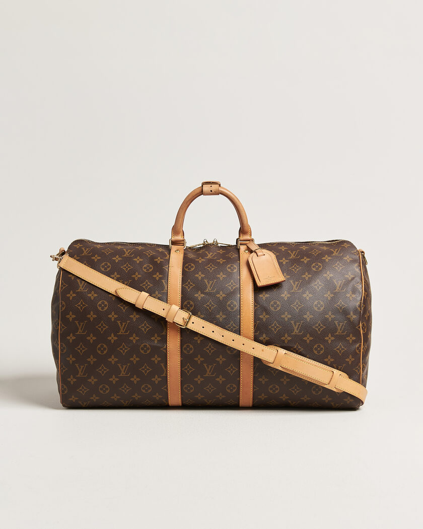 Louis Vuitton Pre-Owned Keepall Bandouliére 55 Monogram – Ruskea