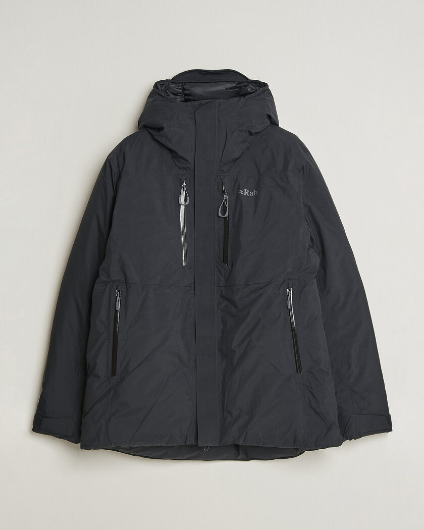 Rab Batura Waterproof Down Jacket Black – Musta