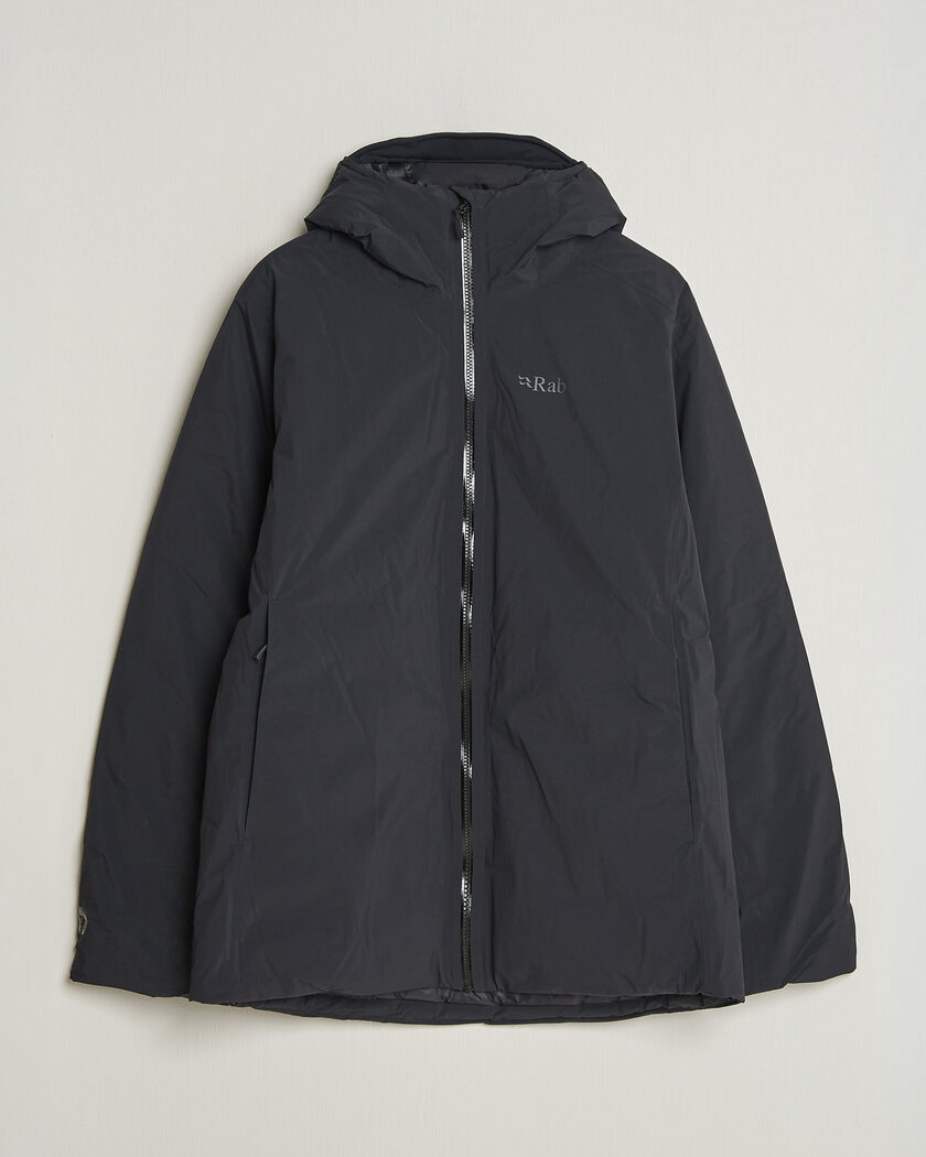 Rab Valiance Waterproof Down Jacket Black – Musta
