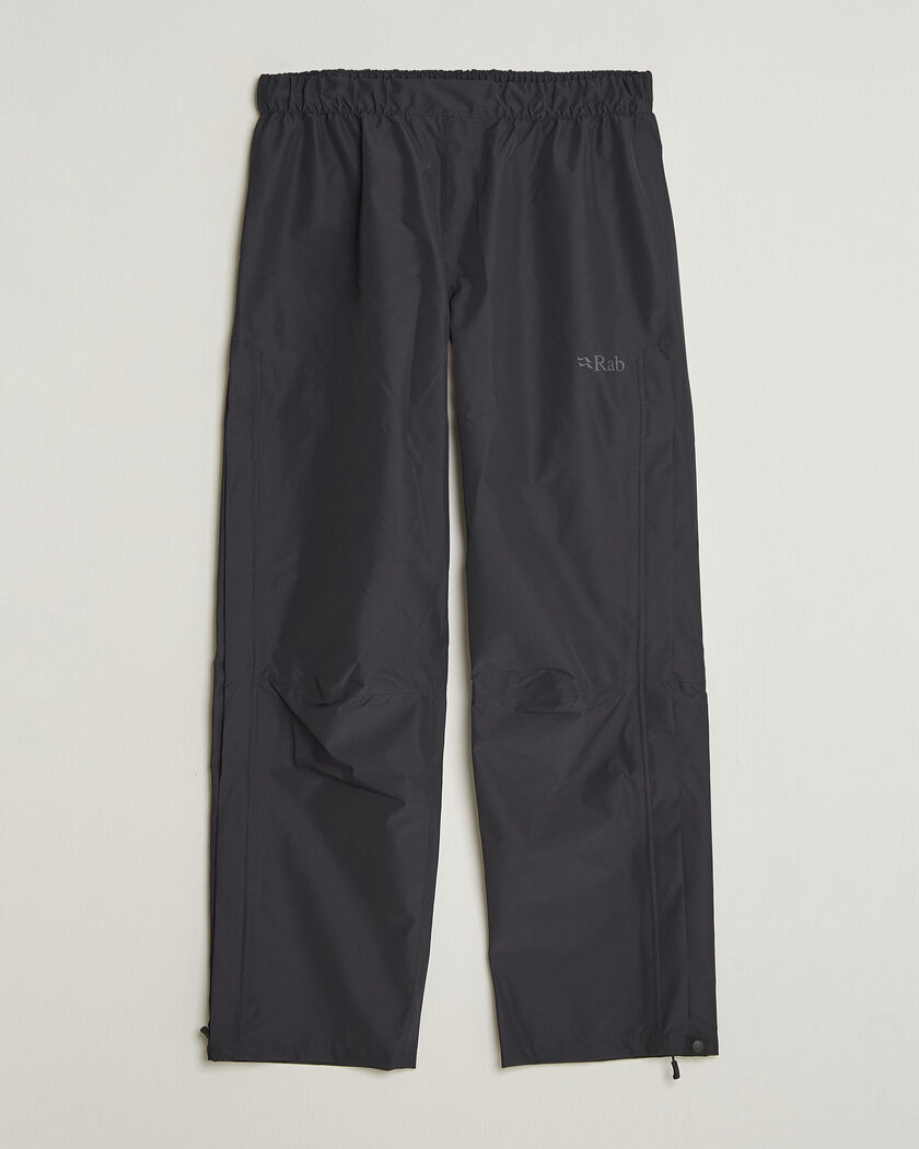 Rab Downpour Waterproof Pants Black – Musta