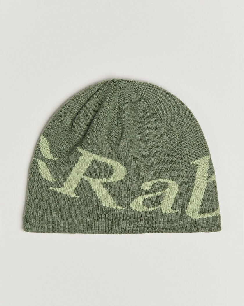 Rab Logo Beanie Dark Fig Green/Fig Green – Vihreä