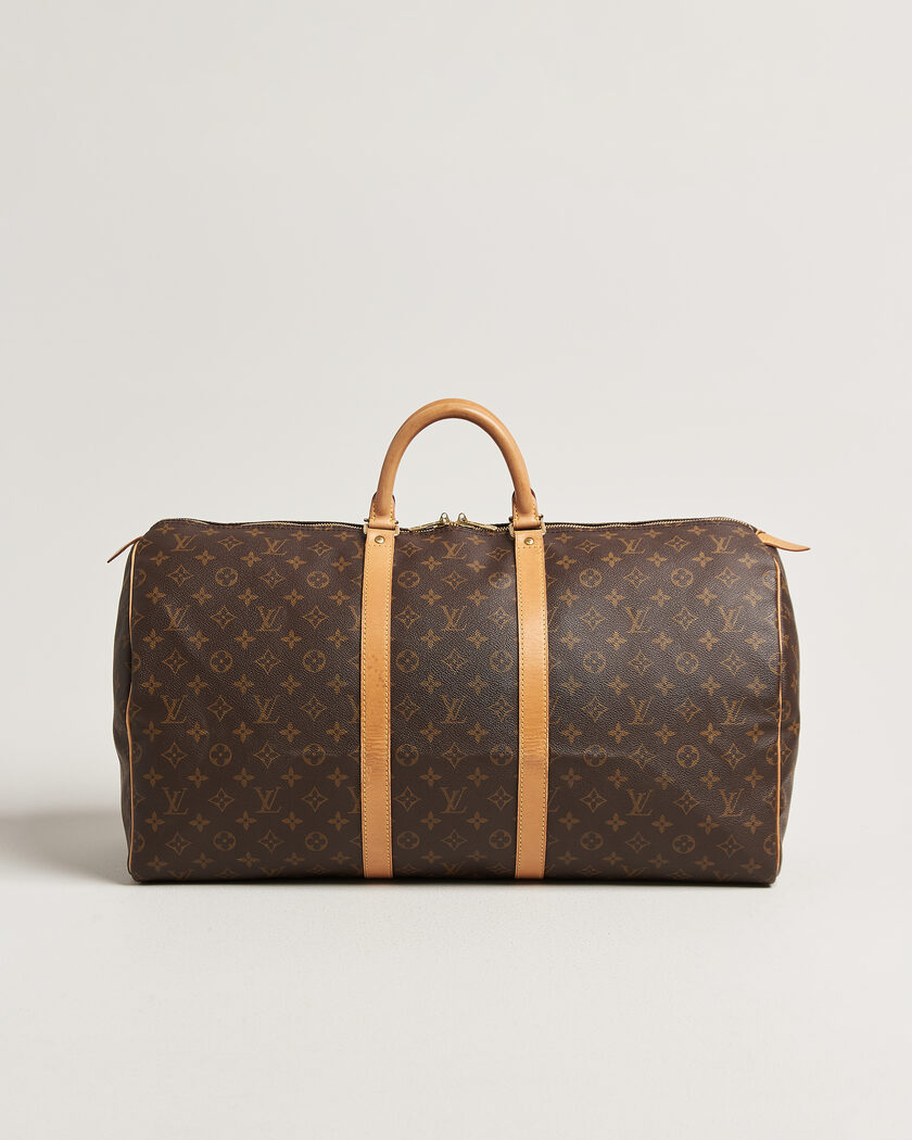 Louis Vuitton Pre-Owned Keepall 55 Monogram – Ruskea