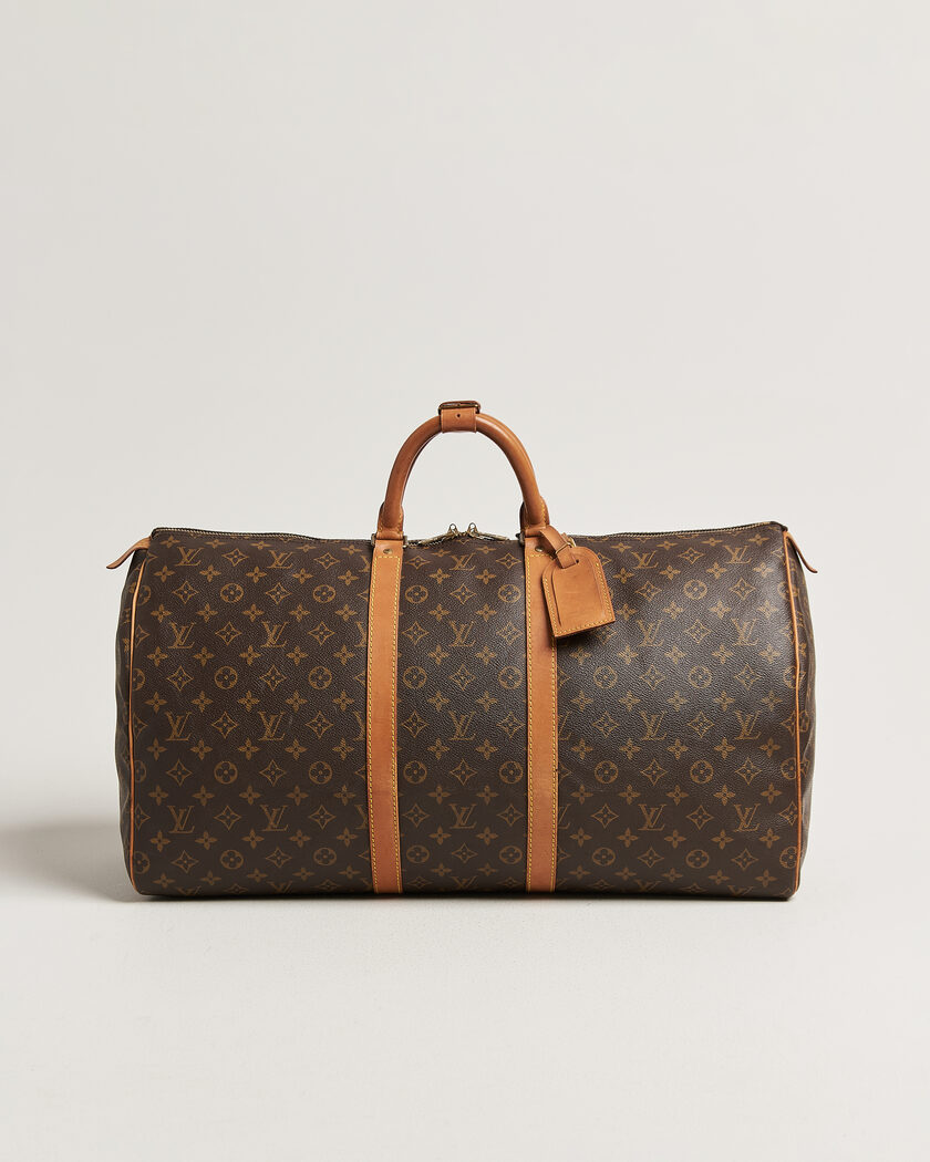 Louis Vuitton Pre-Owned Keepall 55 Monogram – Ruskea