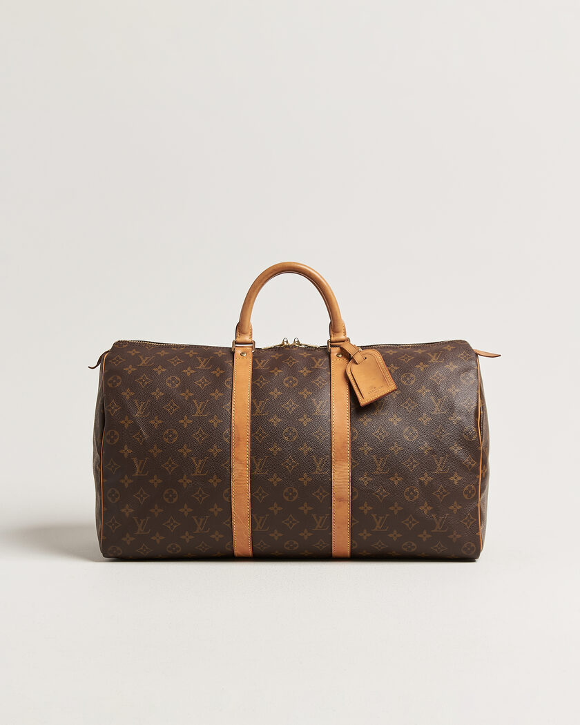 Louis Vuitton Pre-Owned Keepall 50 Monogram – Ruskea