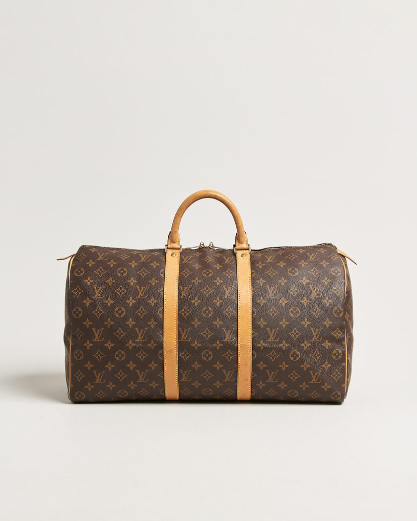 Louis Vuitton Pre-Owned Keepall 50 Monogram – Ruskea