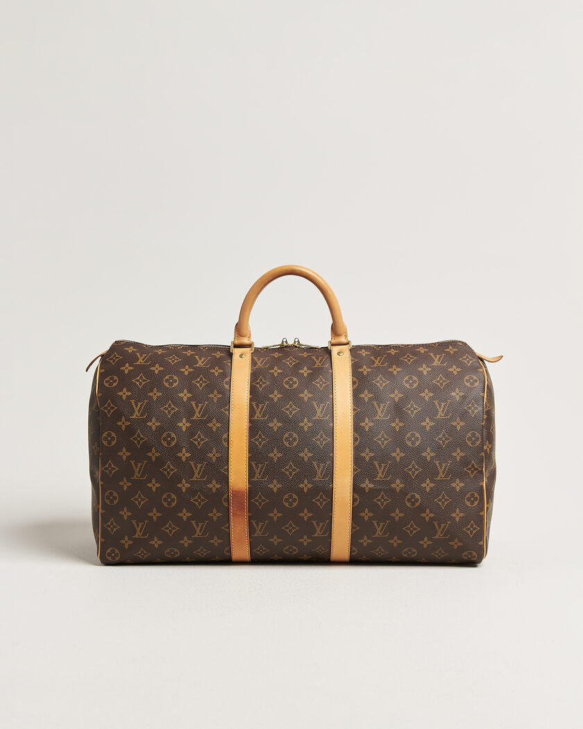 Louis Vuitton Pre-Owned Keepall 50 Monogram – Ruskea