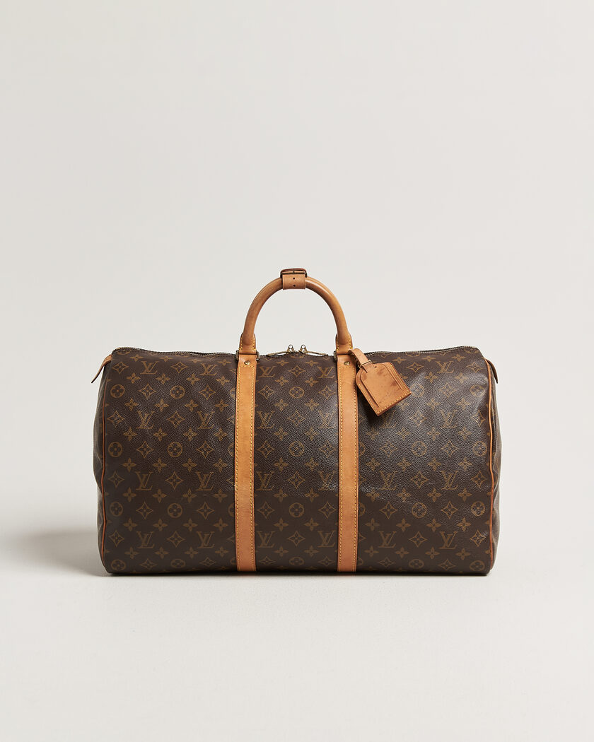 Louis Vuitton Pre-Owned Keepall 50 Monogram – Ruskea