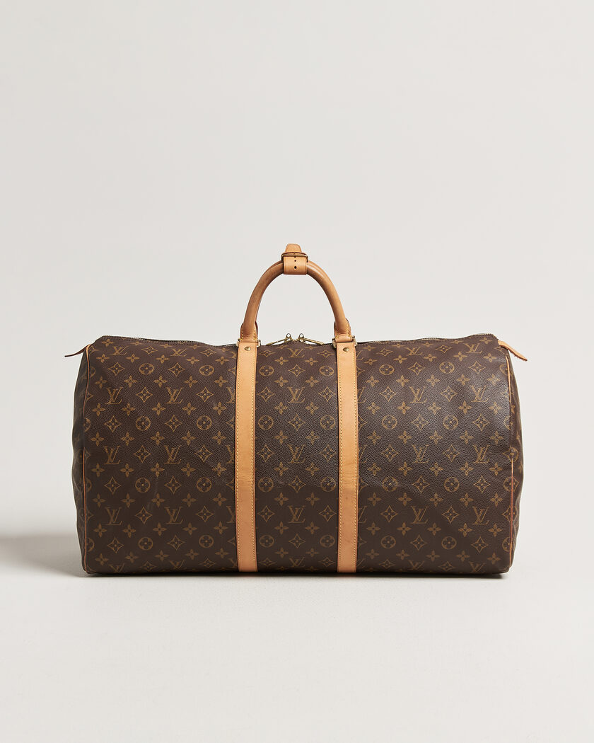 Louis Vuitton Pre-Owned Keepall 55 Monogram – Ruskea