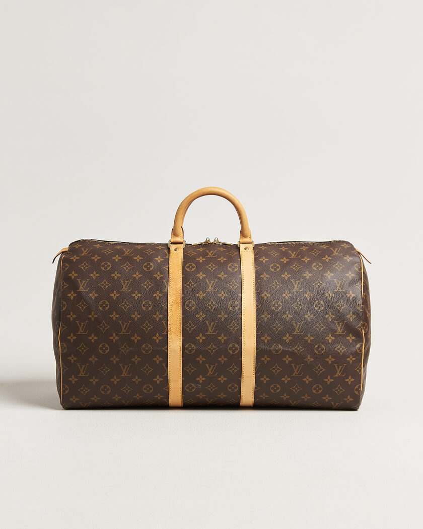 Louis Vuitton Pre-Owned Keepall 55 Monogram – Ruskea
