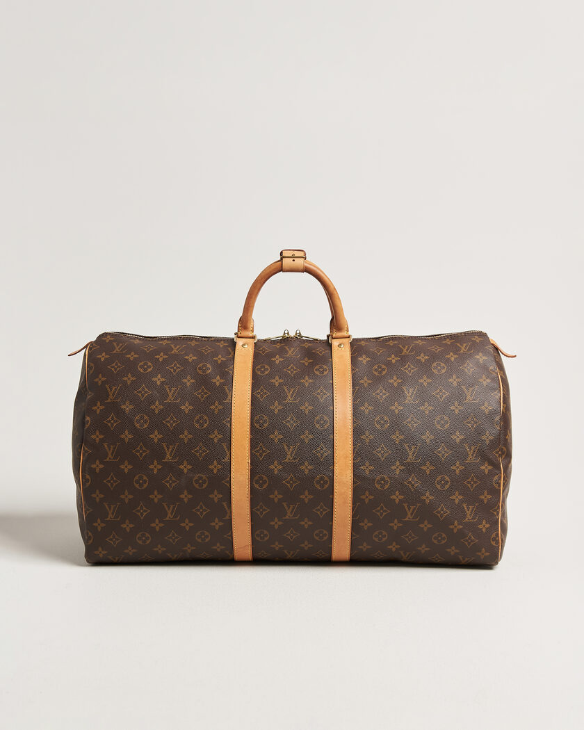 Louis Vuitton Pre-Owned Keepall 55 Monogram – Ruskea