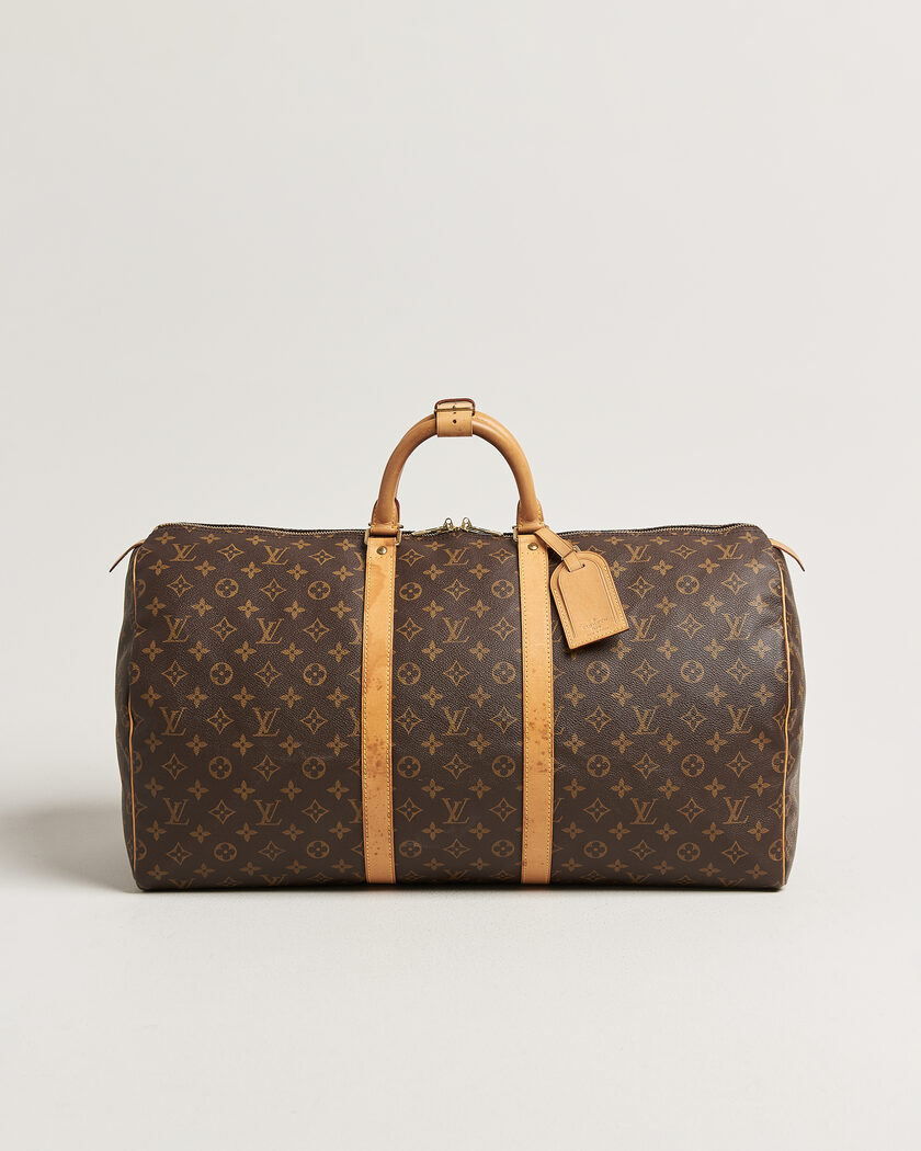 Louis Vuitton Pre-Owned Keepall 55 Monogram – Ruskea