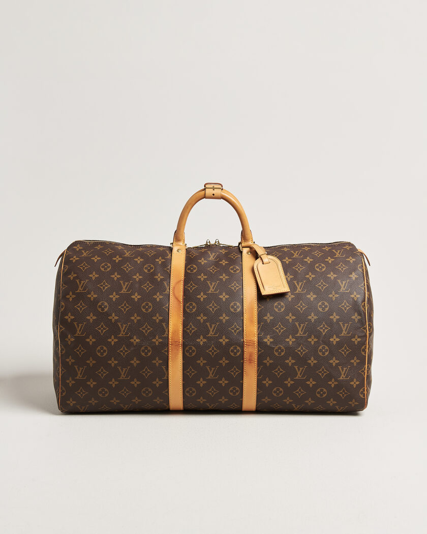 Louis Vuitton Pre-Owned Keepall 55 Monogram – Ruskea