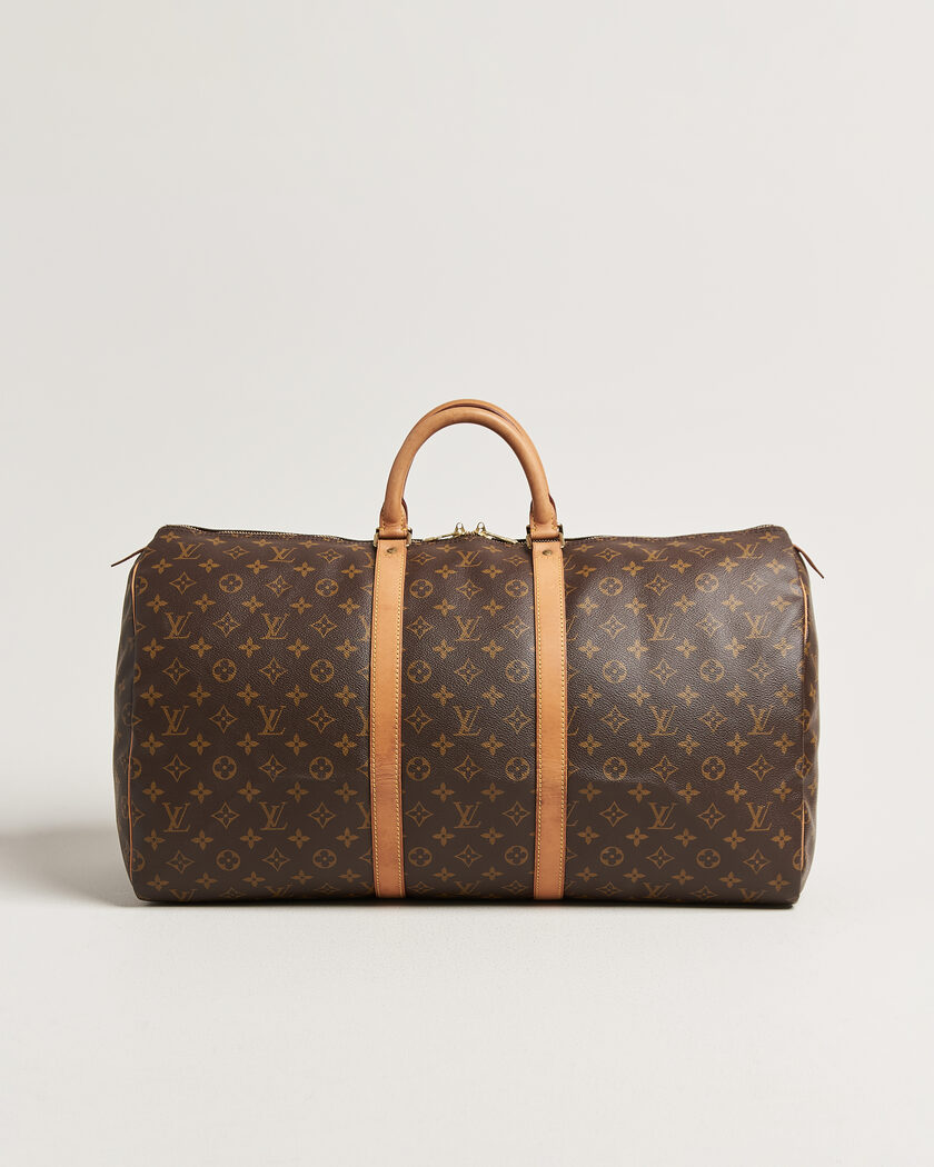 Louis Vuitton Pre-Owned Keepall 55 Monogram – Ruskea