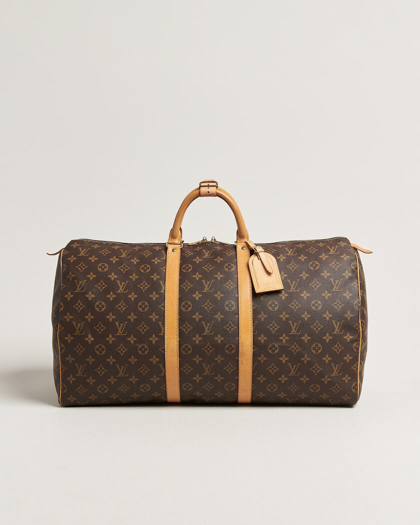 Louis Vuitton Pre-Owned Keepall 55 Monogram – Ruskea