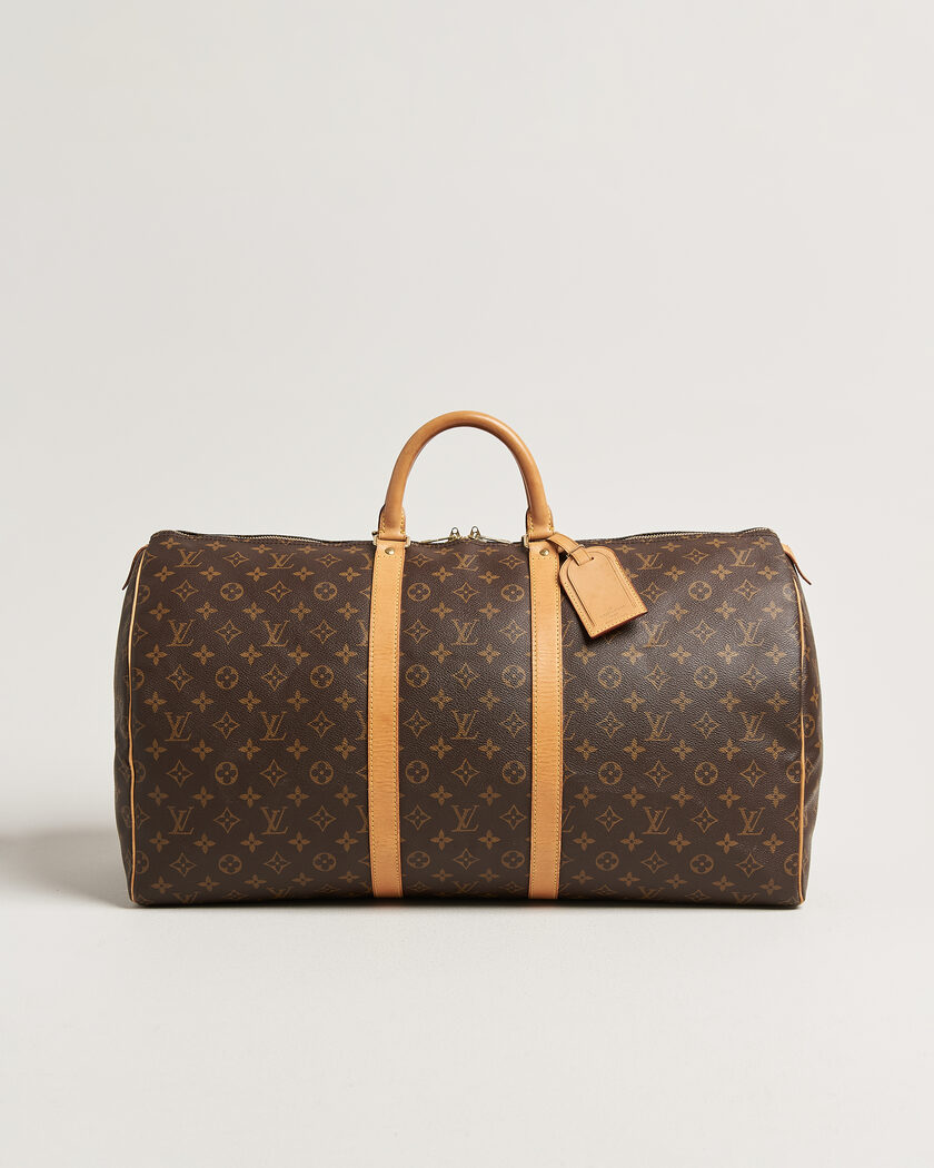 Louis Vuitton Pre-Owned Keepall 55 Monogram – Ruskea