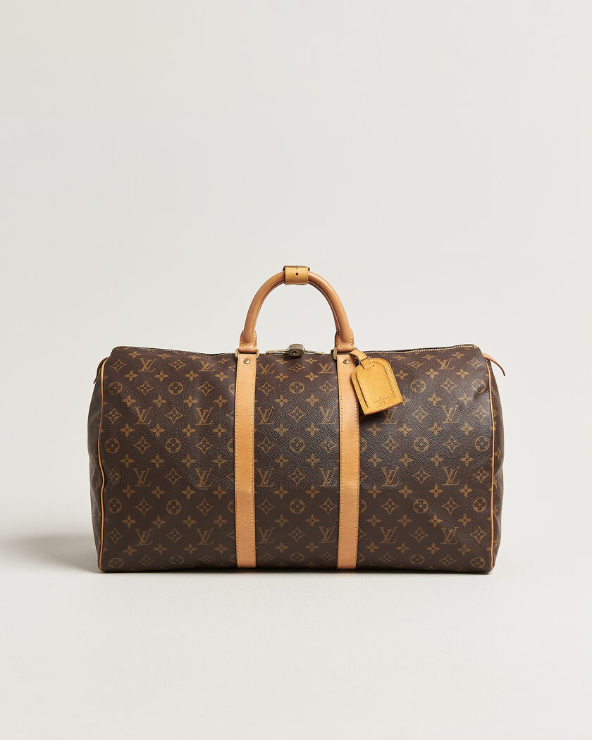 Louis Vuitton Pre-Owned Keepall 50 Monogram – Ruskea