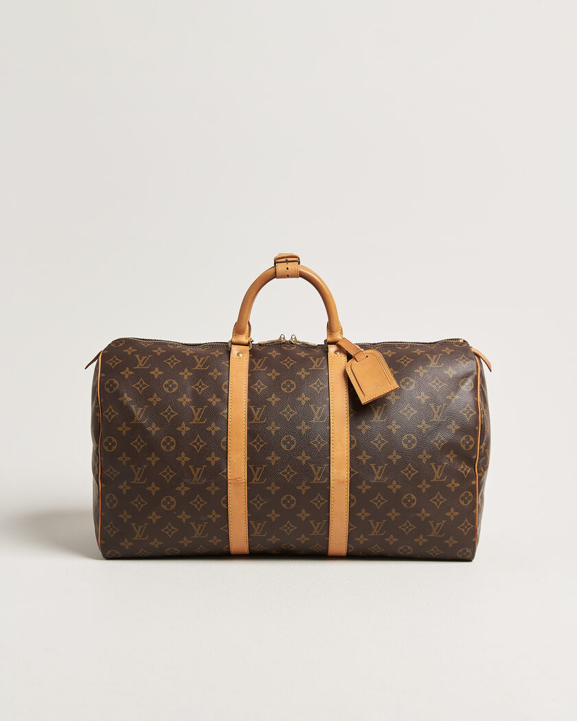 Louis Vuitton Pre-Owned Keepall 50 Monogram – Ruskea
