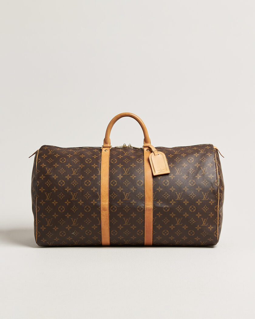 Louis Vuitton Pre-Owned Keepall 55 Monogram – Ruskea