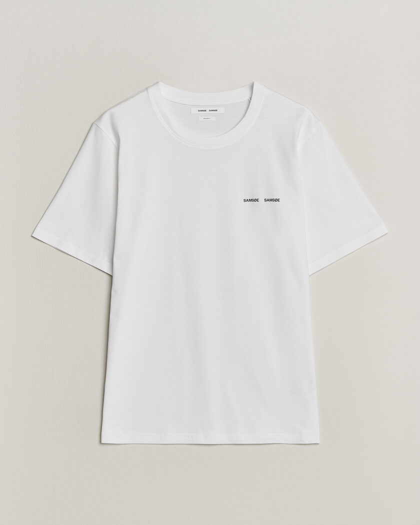 Samsøe Samsøe Thomas Cotton T-Shirt White – Valkoinen