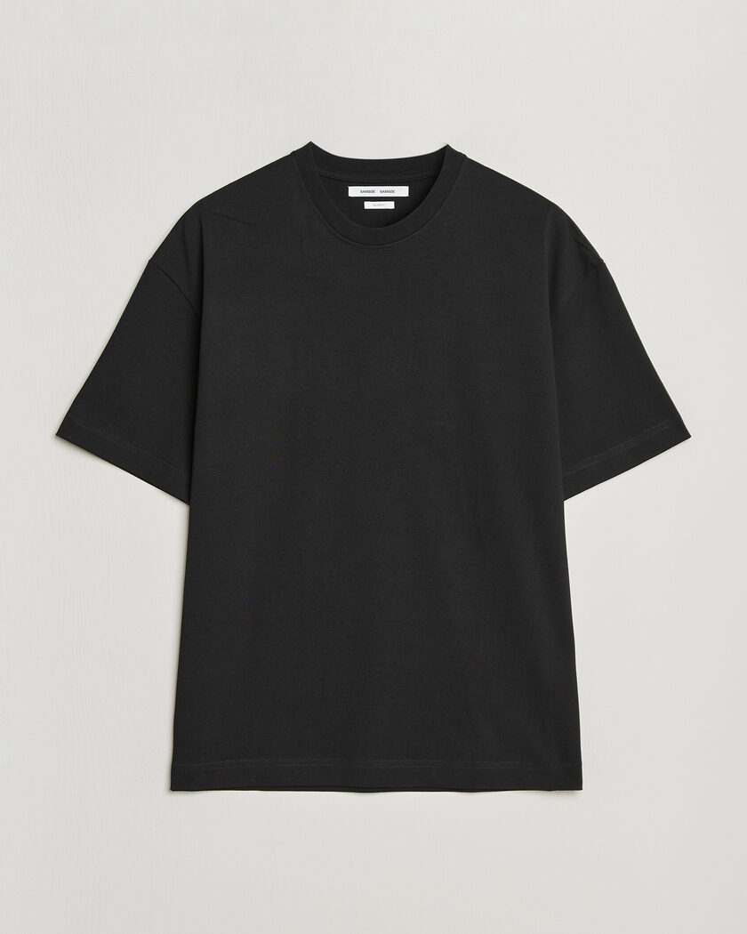 Samsøe Samsøe Jason Heavy Cotton T-Shirt Black – Musta