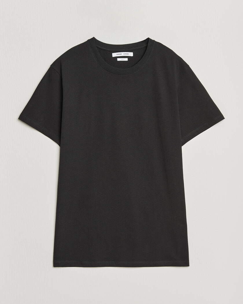 Samsøe Samsøe Kronos Cotton T-Shirt Black – Musta