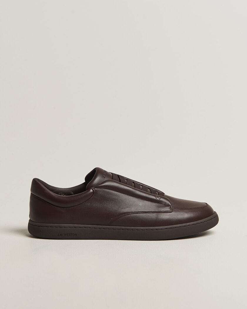 J.M. Weston Dress Sneaker Black Nappa – Musta