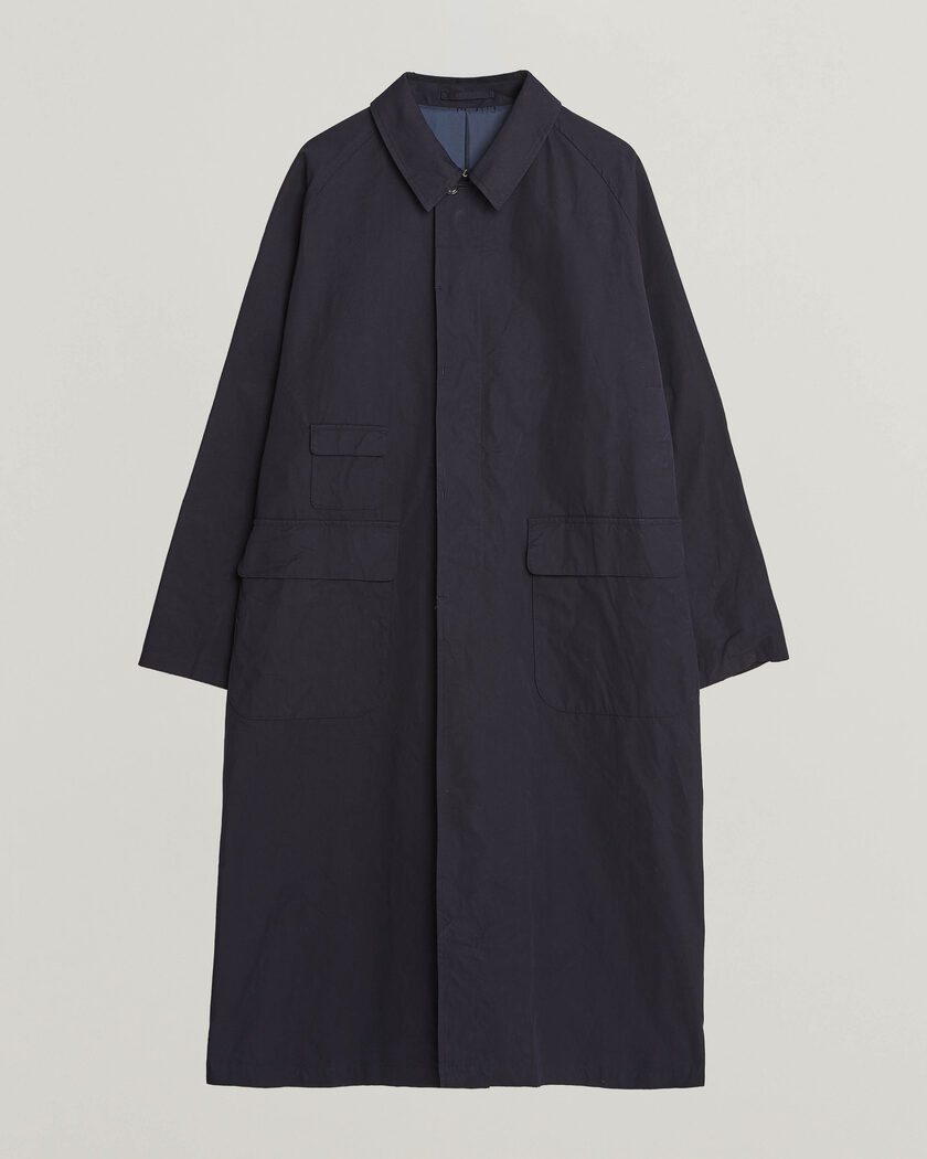 BEAMS PLUS Oxford Over Coat Navy – Sininen