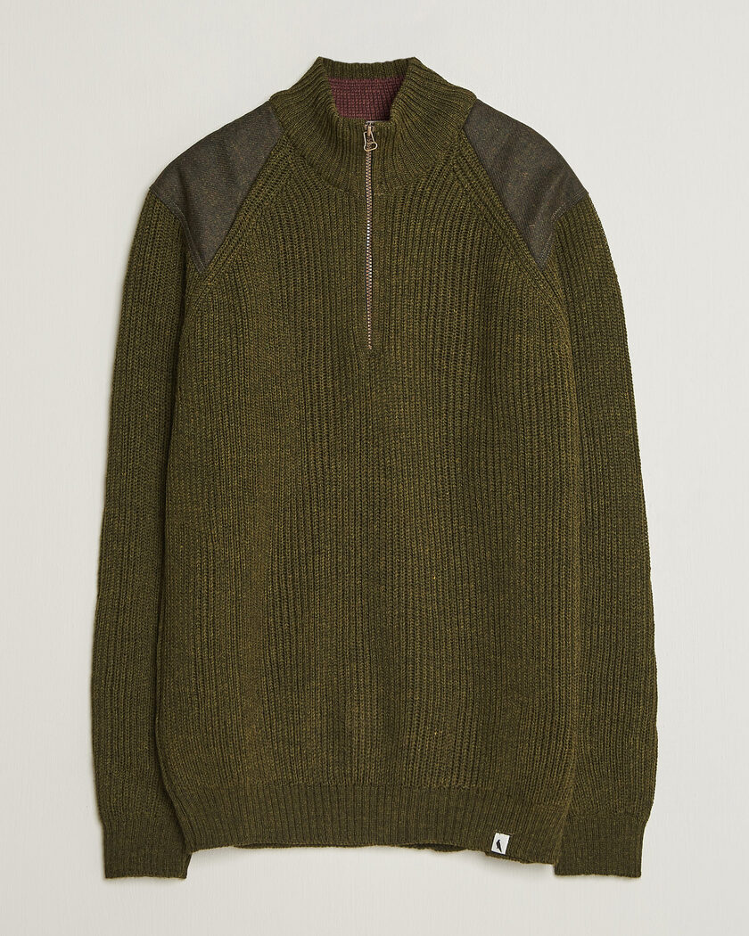 Peregrine Foxton Quarter Zip Jumperr Olive – Vihreä