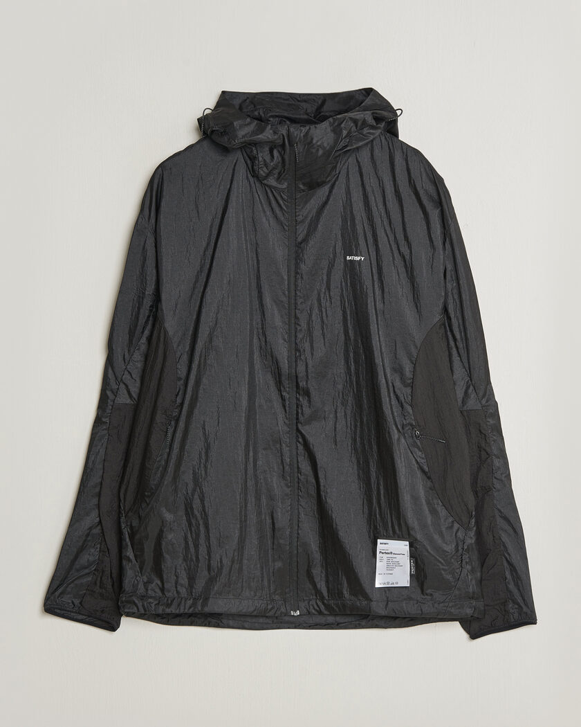 Satisfy Pertex Diamond Fuse Windbreaker Black – Musta