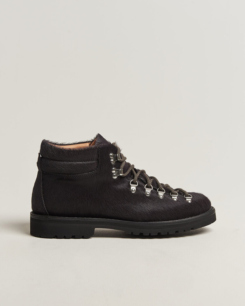NN07 Fracap M127 Leather Boot Grey Pony – Harmaa