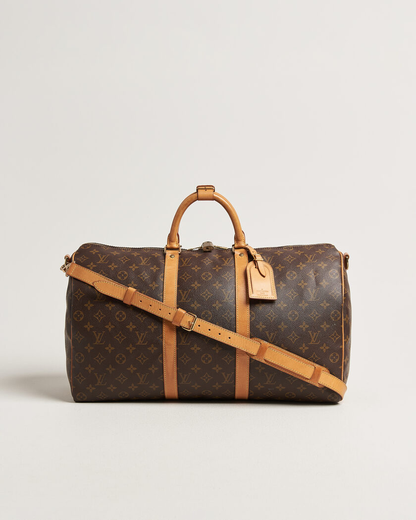 Louis Vuitton Pre-Owned Keepall Bandouliére 50 Monogram – Ruskea