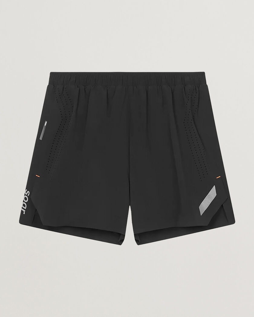 SOAR Running Run Shorts Black – Musta