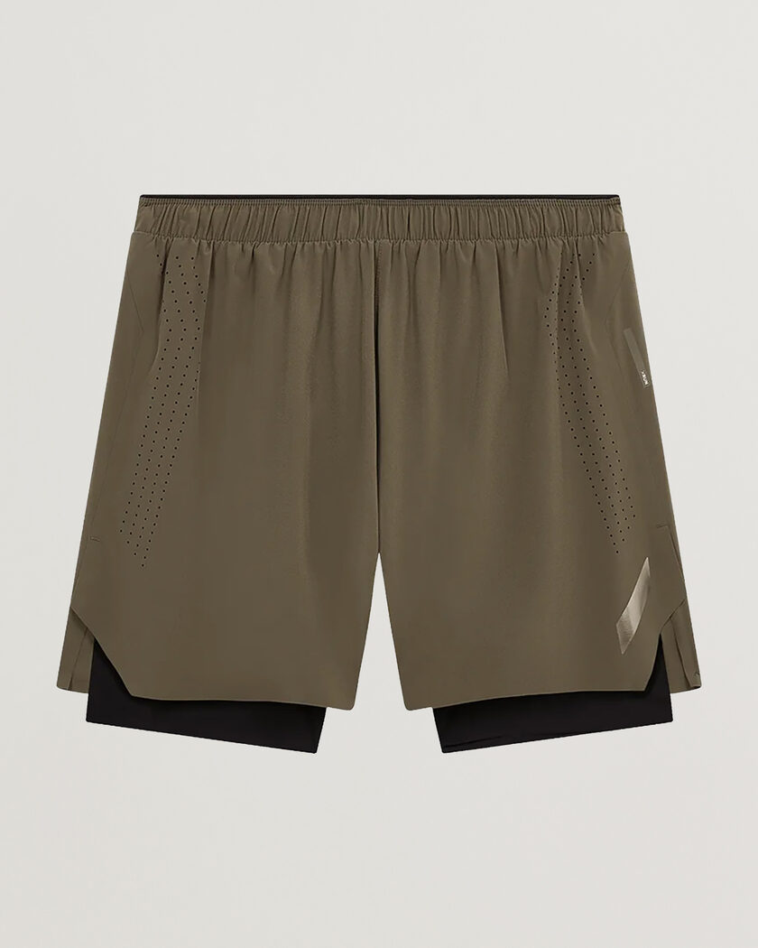 SOAR Running Dual Run Shorts Khaki – Ruskea