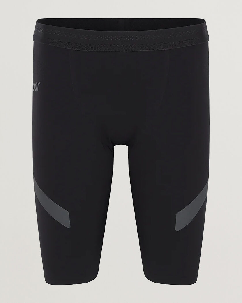 SOAR Running Half Tights Black – Musta