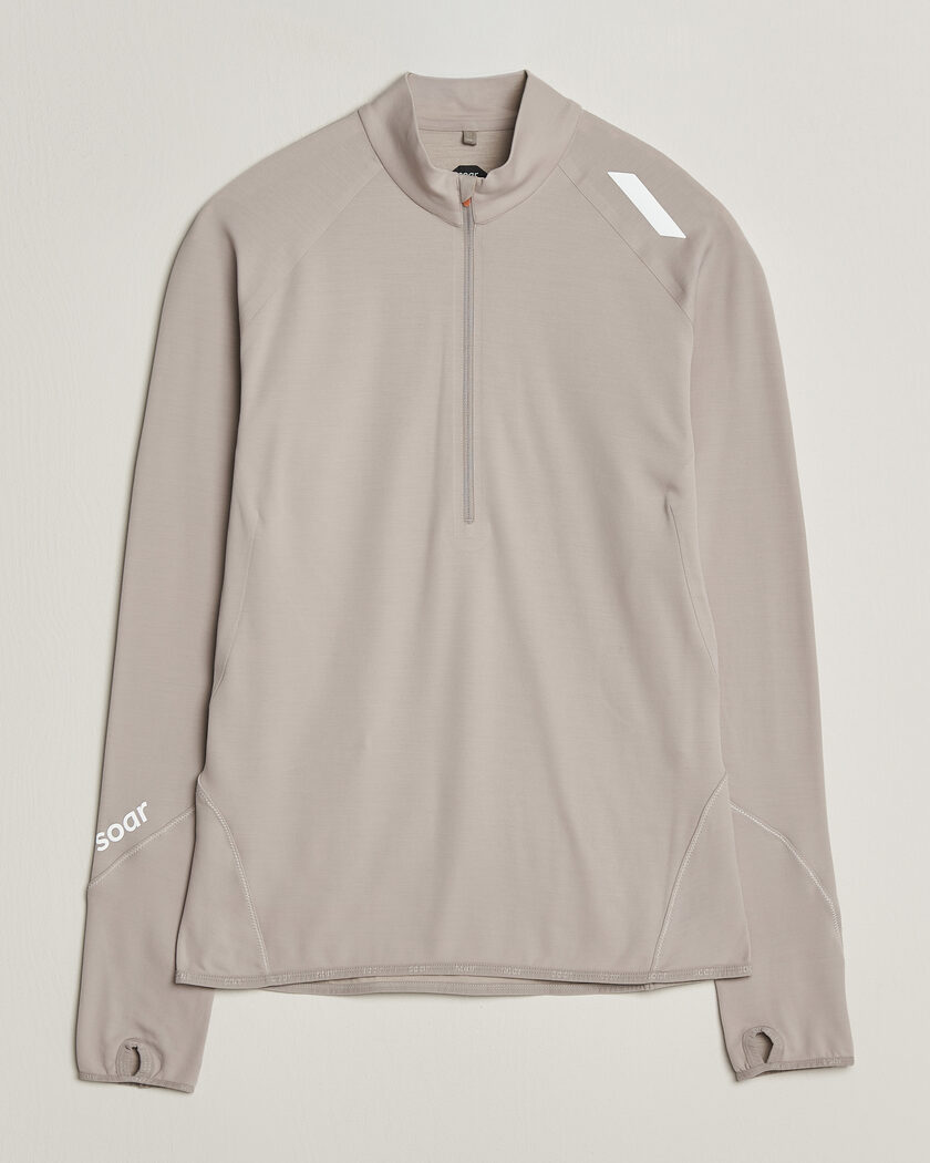 SOAR Running Wool Tech Top Opal Grey – Harmaa