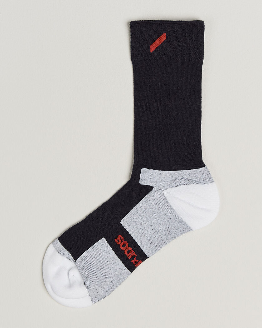 SOAR Running Crew Race Socks Navy/White – Sininen