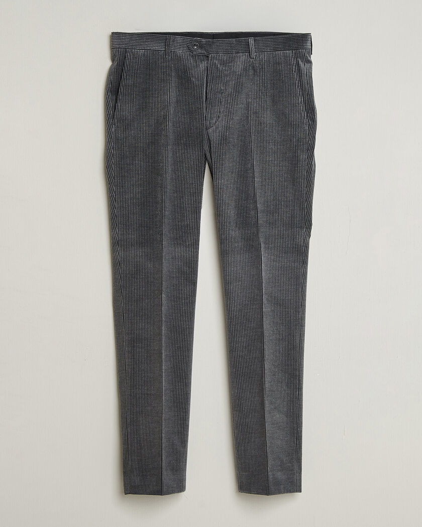 Oscar Jacobson Dandy Corduroy Trousers Grey – Harmaa
