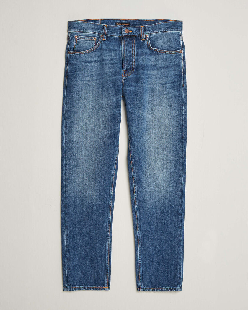 Nudie Jeans Steady Eddie II Jeans Rain River – Sininen