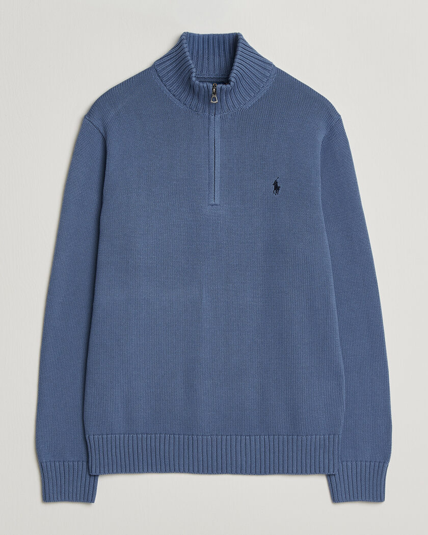 Polo Ralph Lauren Cotton Half Zip Carson Blue – Sininen