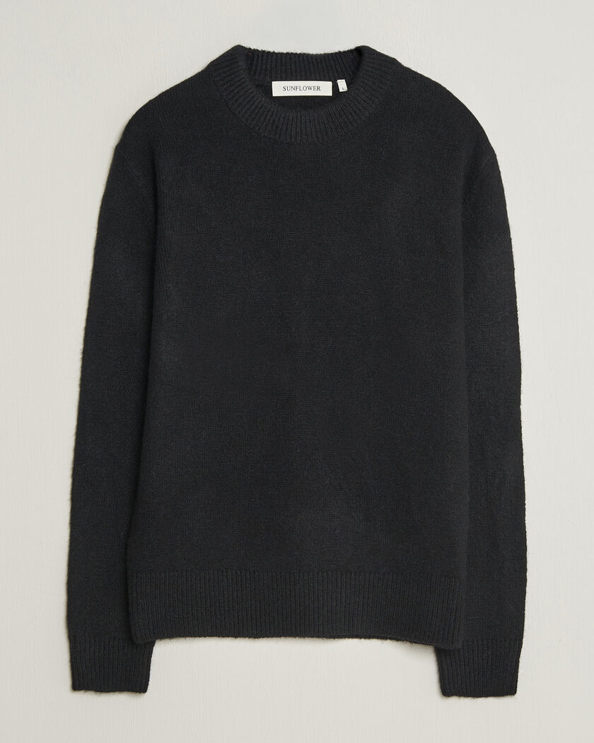  Sunflower Moon Alpaca Sweater Black – Musta