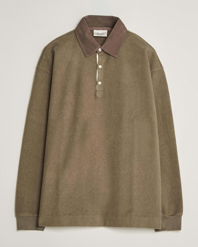 Forét Herb Brushed Rugby Washed Brown – Ruskea