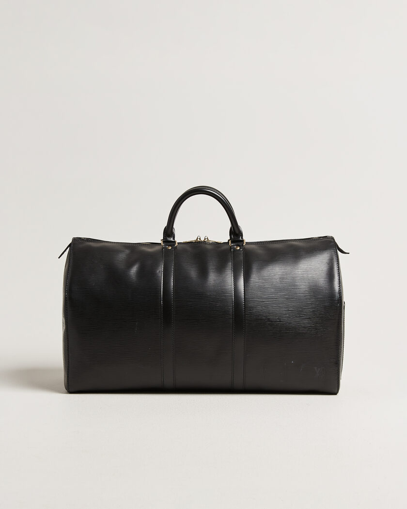 Louis Vuitton Pre-Owned Keepall Epi Leather 50 Black – Musta