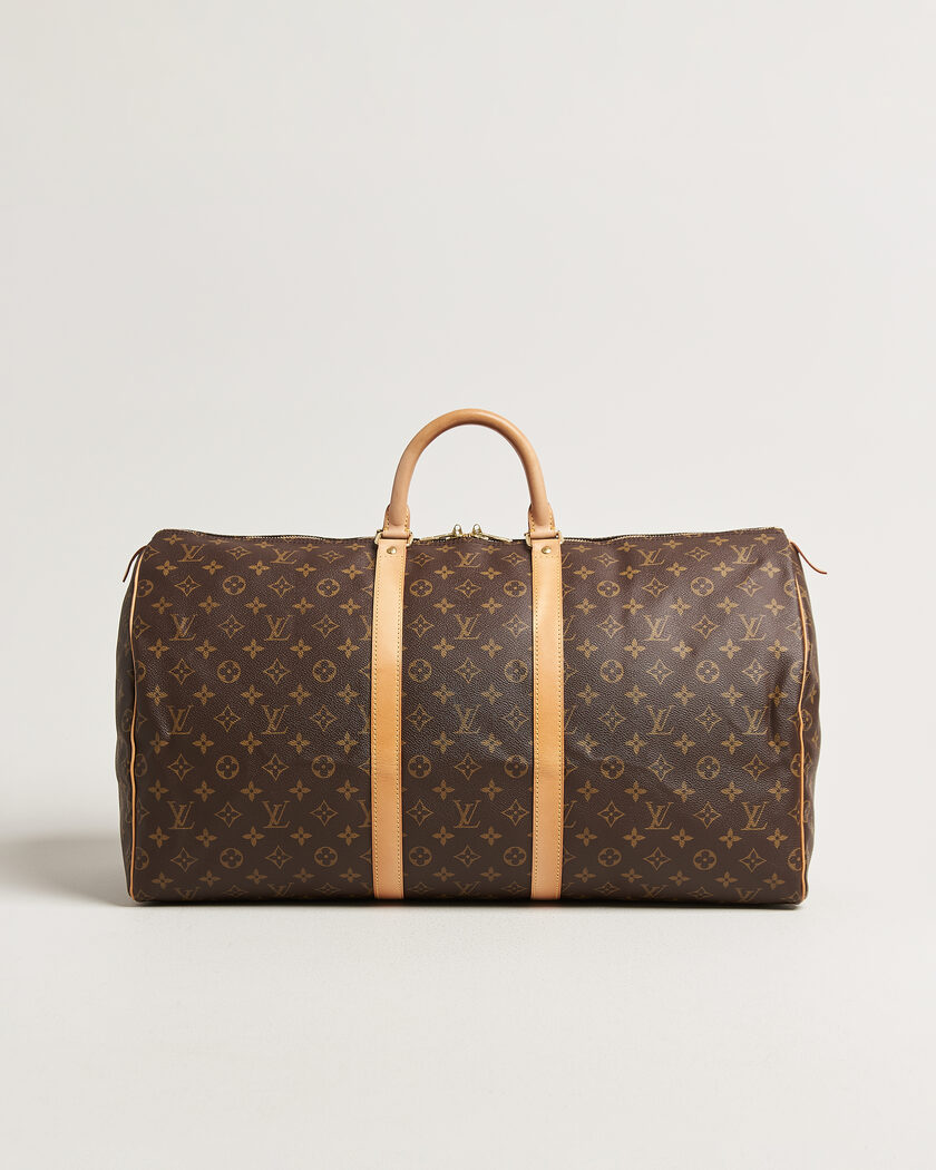 Louis Vuitton Pre-Owned Keepall 55 Monogram – Ruskea