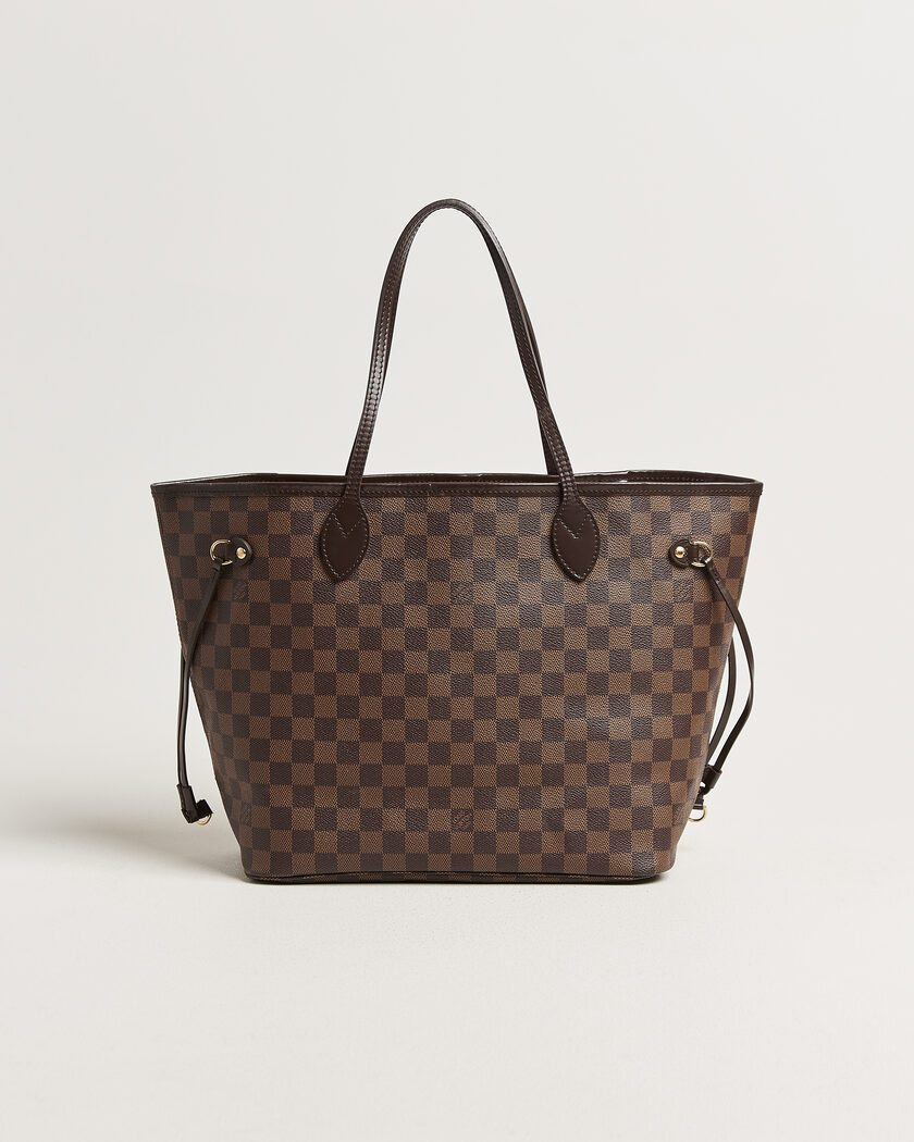 Louis Vuitton Pre-Owned Neverfull MM Damier Ebene – Ruskea