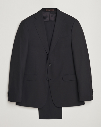Mies | Puvut | Oscar Jacobson | Falk Wool Suit Black